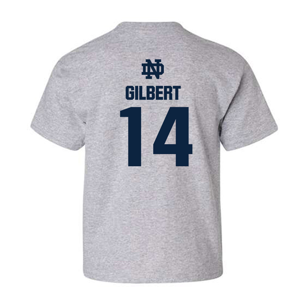Notre Dame - NCAA Football : Micah Gilbert - Classic Fashion Shersey Youth T-Shirt-1