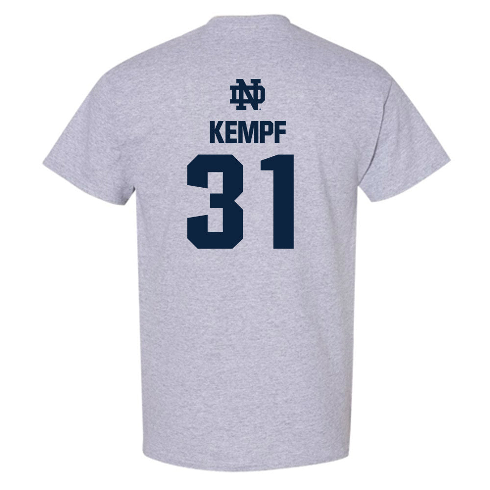 Notre Dame - NCAA Men's Ice Hockey : Nicholas Kempf - Classic Fashion Shersey T-Shirt