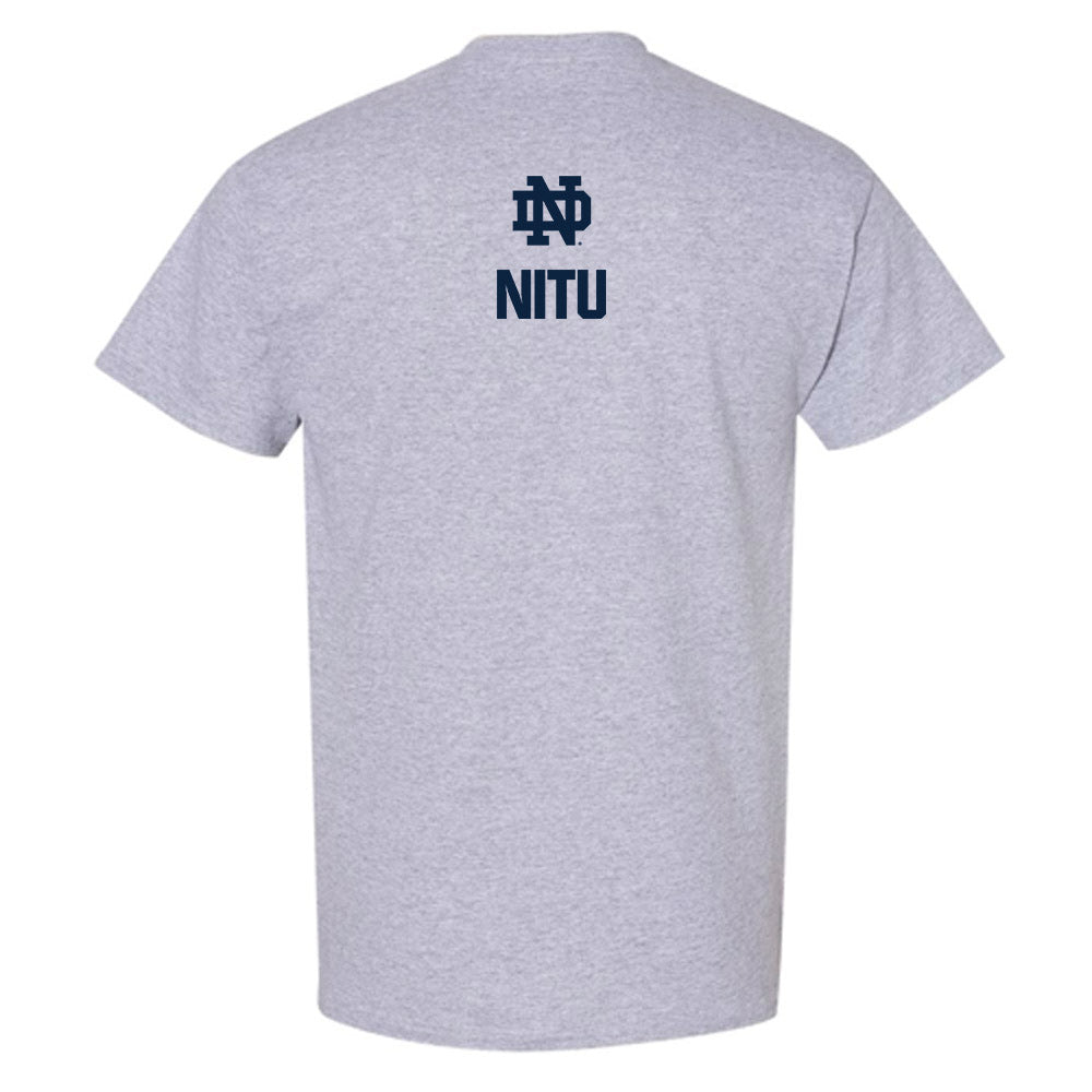 Notre Dame - NCAA Men's Fencing : Radu Nitu - Classic Fashion Shersey T-Shirt-1