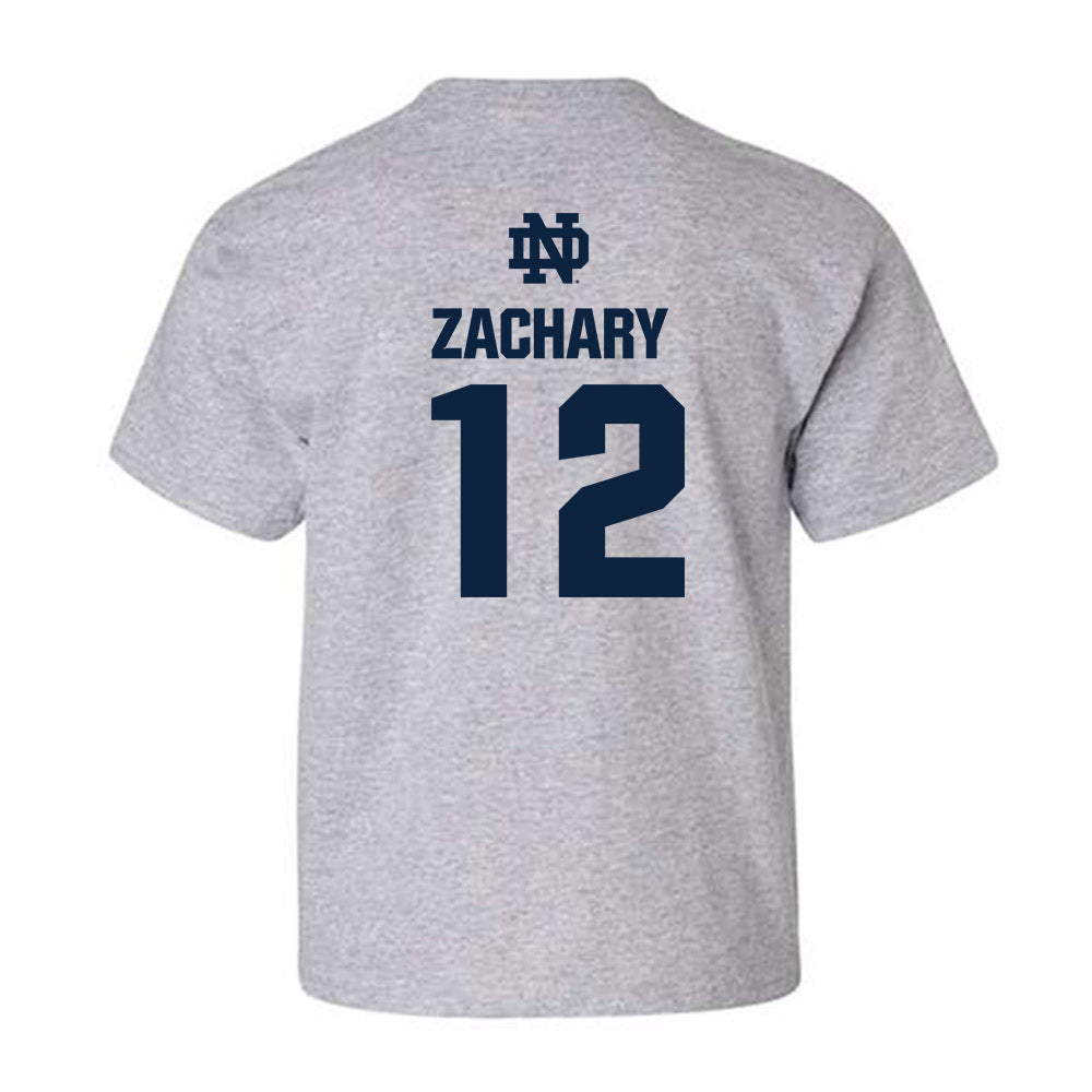 Notre Dame - NCAA Softball : Ava Zachary - Classic Fashion Shersey Youth T-Shirt-1