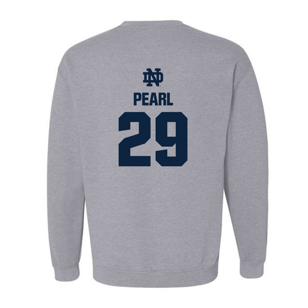 Notre Dame - NCAA Women's Soccer : Rowan Pearl - Classic Fashion Shersey Crewneck Sweatshirt-1