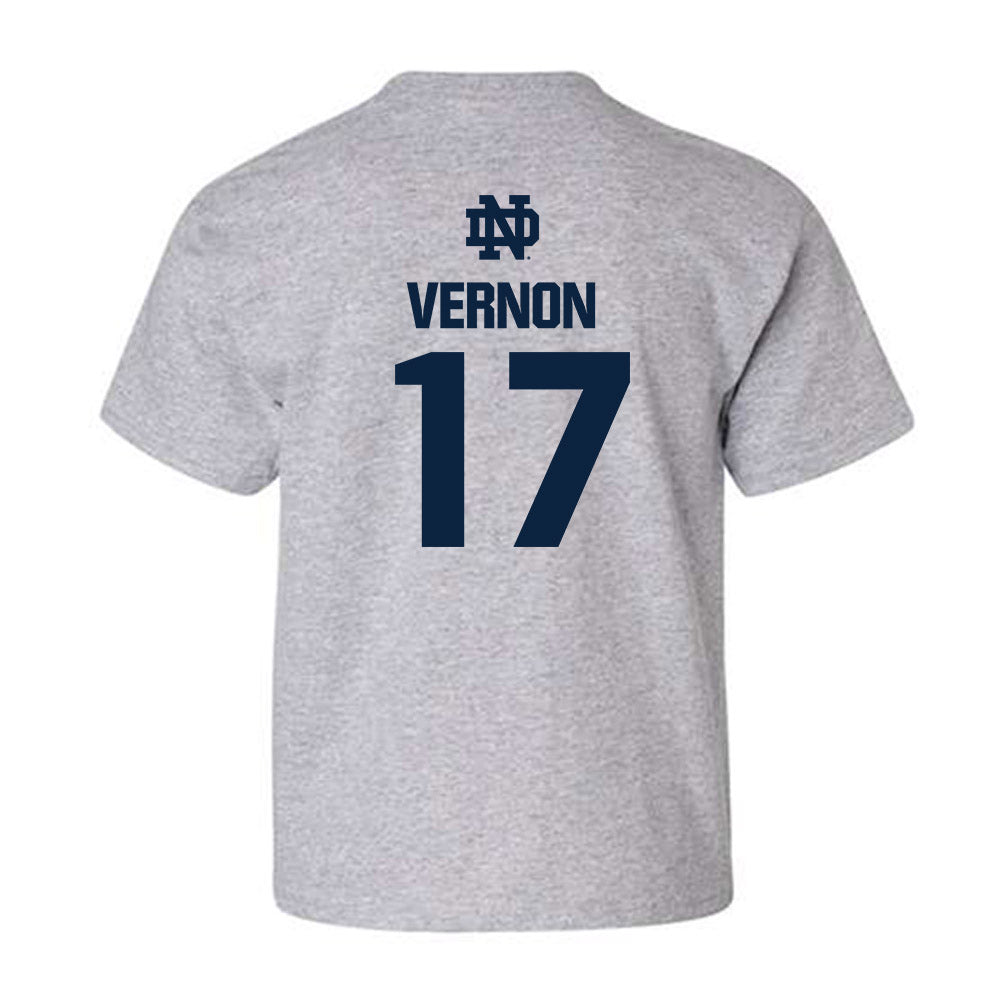 Notre Dame - NCAA Football : Brenan Vernon - Classic Fashion Shersey Youth T-Shirt-1