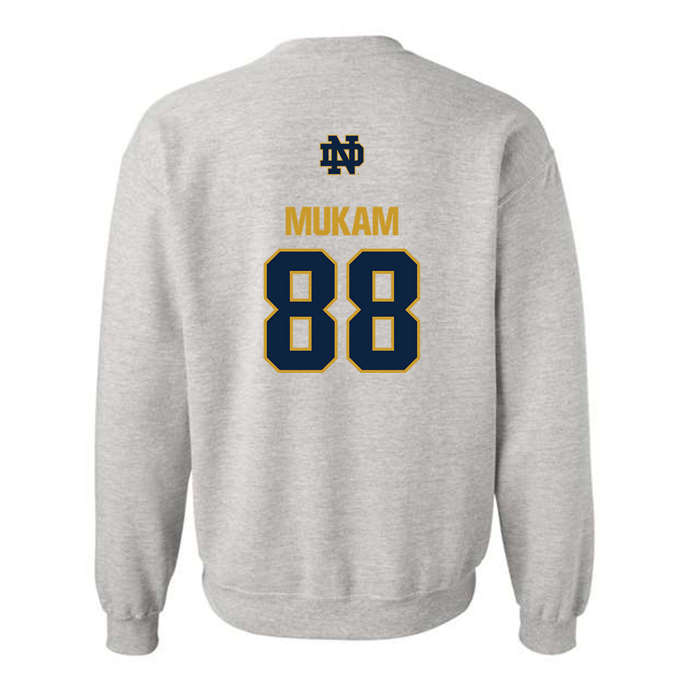 Notre Dame - NCAA Football : Armel Mukam - Classic Fashion Shersey Crewneck Sweatshirt