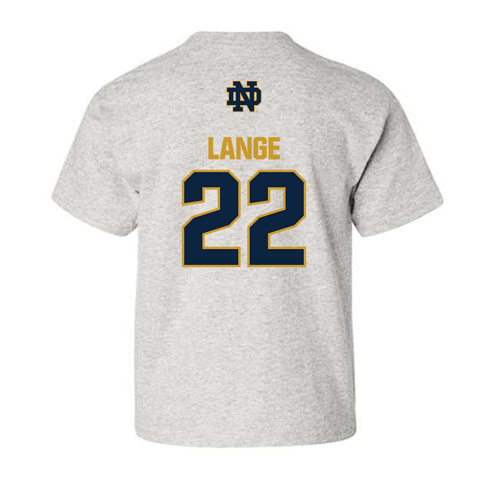 Notre Dame - NCAA Women's Volleyball : Ava Lange - Classic Fashion Shersey Youth T-Shirt-1