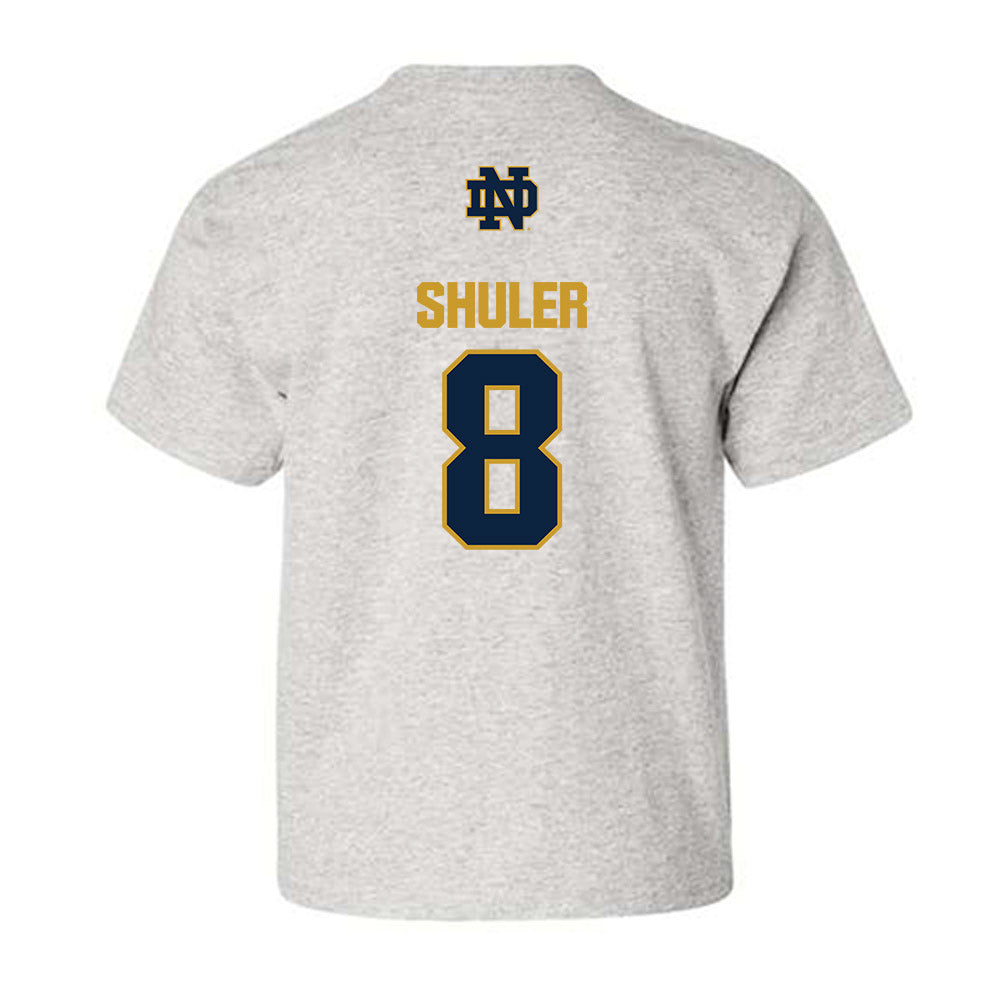 Notre Dame - NCAA Football : Adon Shuler - Classic Fashion Shersey Youth T-Shirt-1