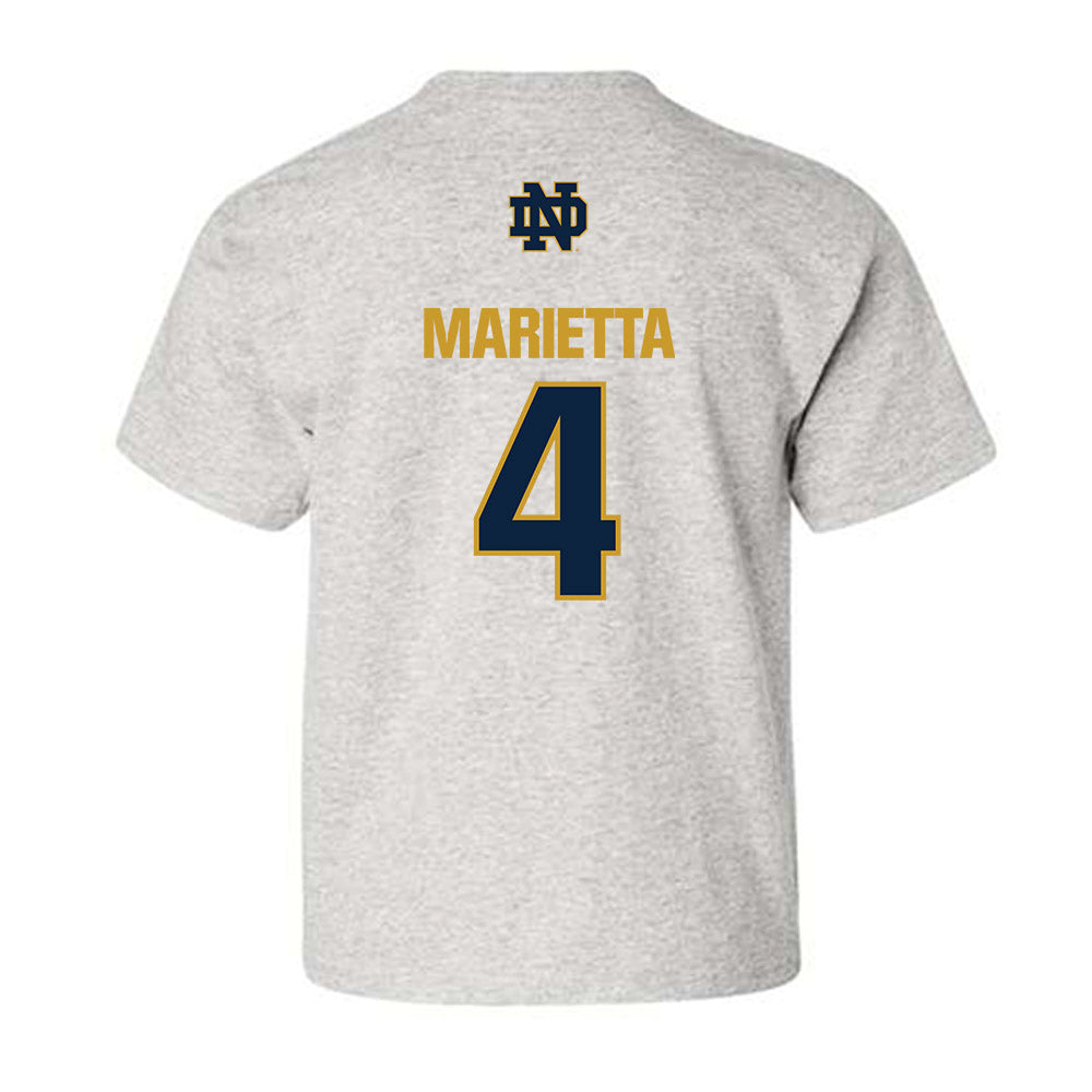 Notre Dame - NCAA Softball : Ashley Marietta - Classic Fashion Shersey Youth T-Shirt-1