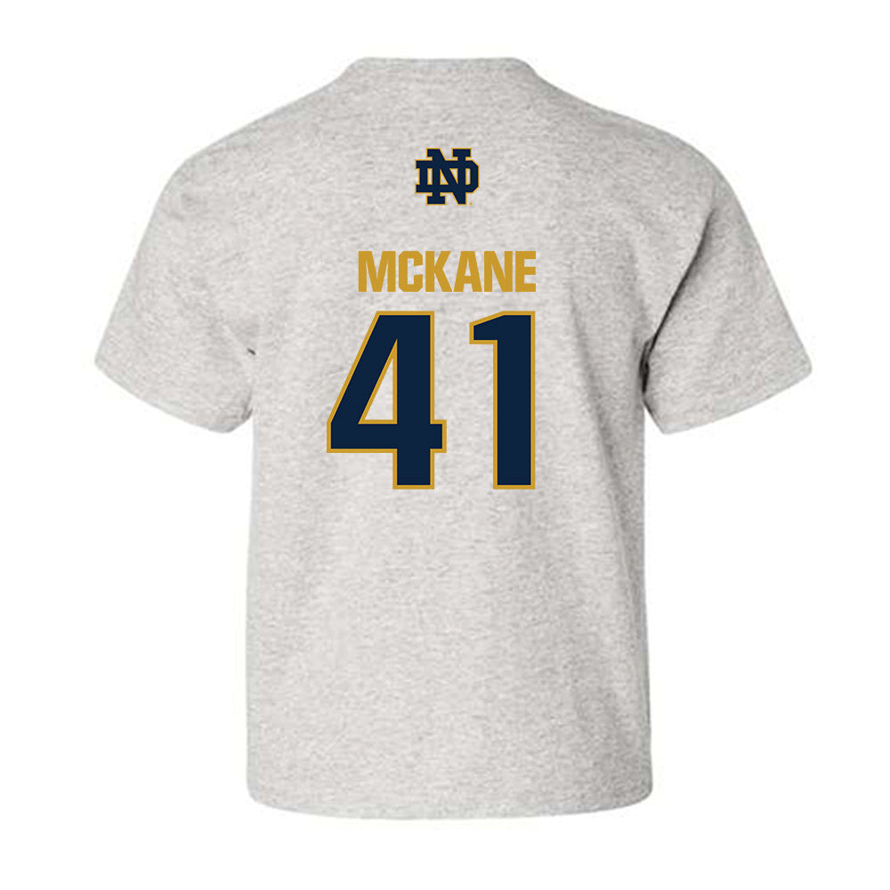 Notre Dame - NCAA Men's Lacrosse : Matthew McKane - Classic Fashion Shersey Youth T-Shirt-1
