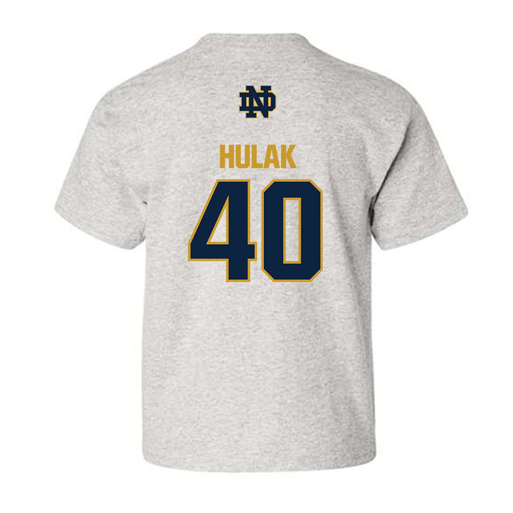 Notre Dame - NCAA Football : Dominik Hulak - Classic Fashion Shersey Youth T-Shirt-1