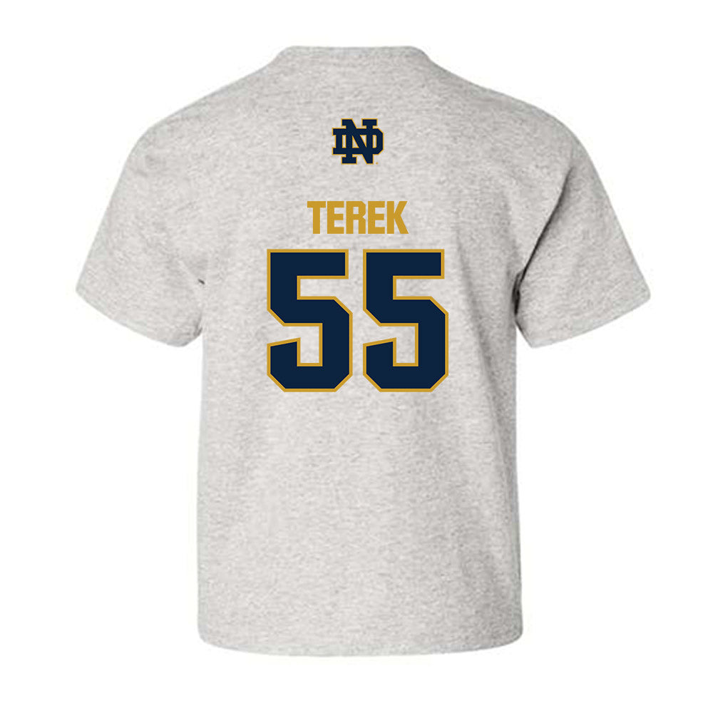 Notre Dame - NCAA Football : Christopher Terek - Classic Fashion Shersey Youth T-Shirt-1