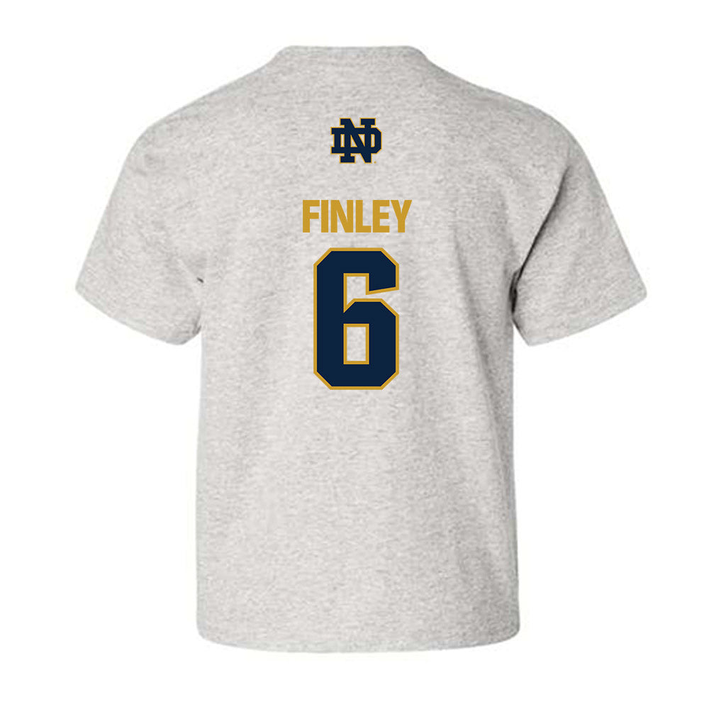Notre Dame - NCAA Men's Lacrosse : Fisher Finley - Classic Fashion Shersey Youth T-Shirt-1