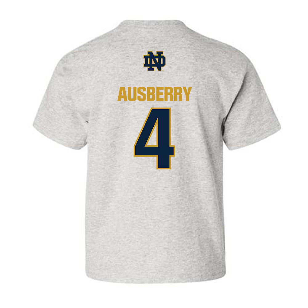Notre Dame - NCAA Football : Jaiden Ausberry - Classic Fashion Shersey Youth T-Shirt-1