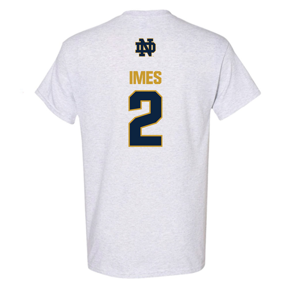 Notre Dame - NCAA Men's Basketball : Logan Imes - Classic Fashion Shersey T-Shirt-1