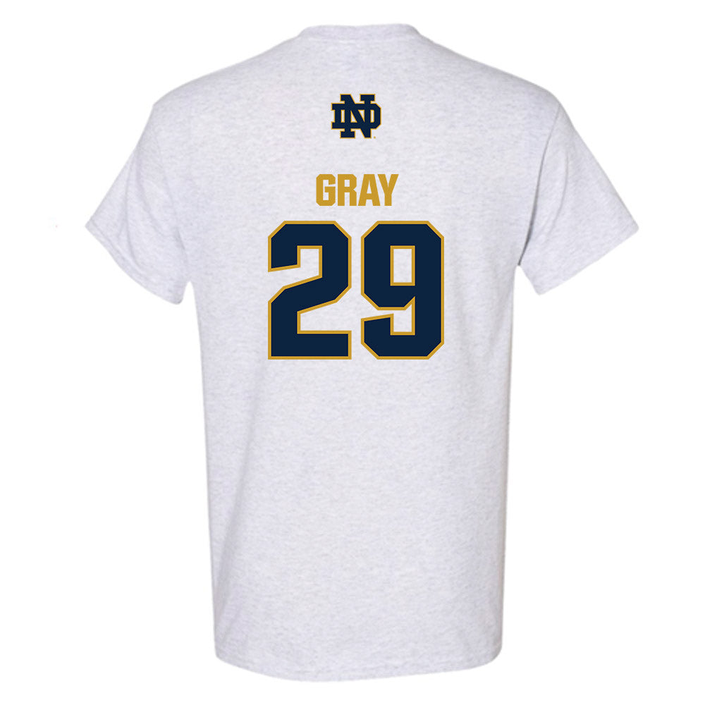 Notre Dame - NCAA Football : Christian Gray - Classic Fashion Shersey T-Shirt-1