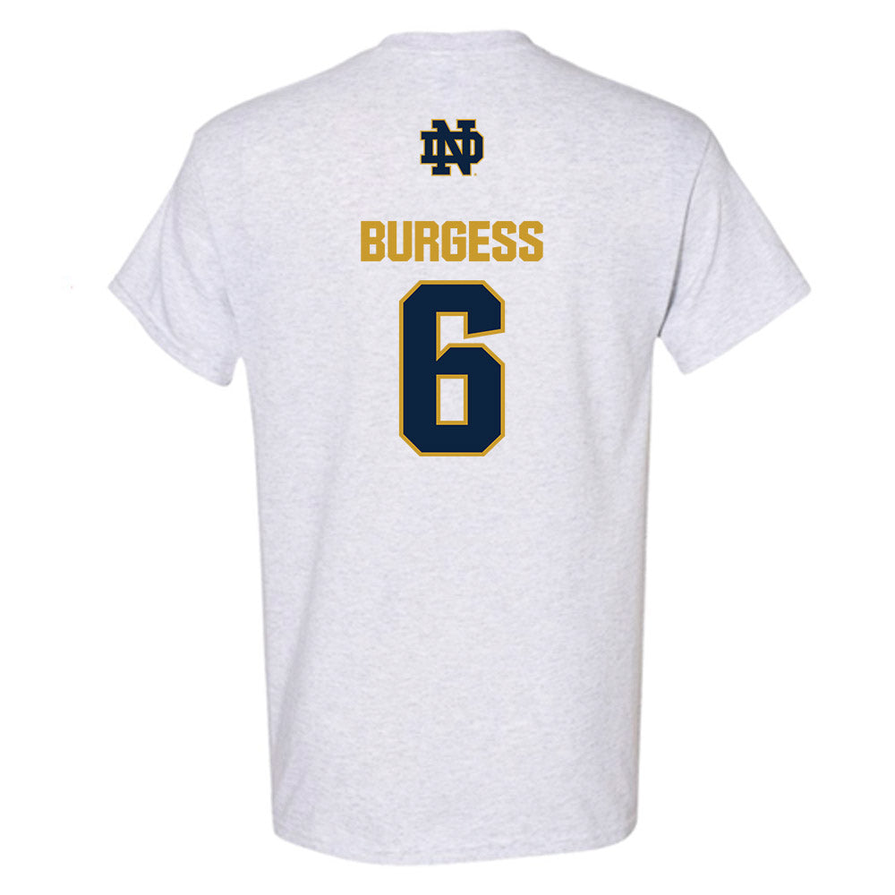 Notre Dame - NCAA Football : Christopher Burgess - Classic Fashion Shersey T-Shirt-1