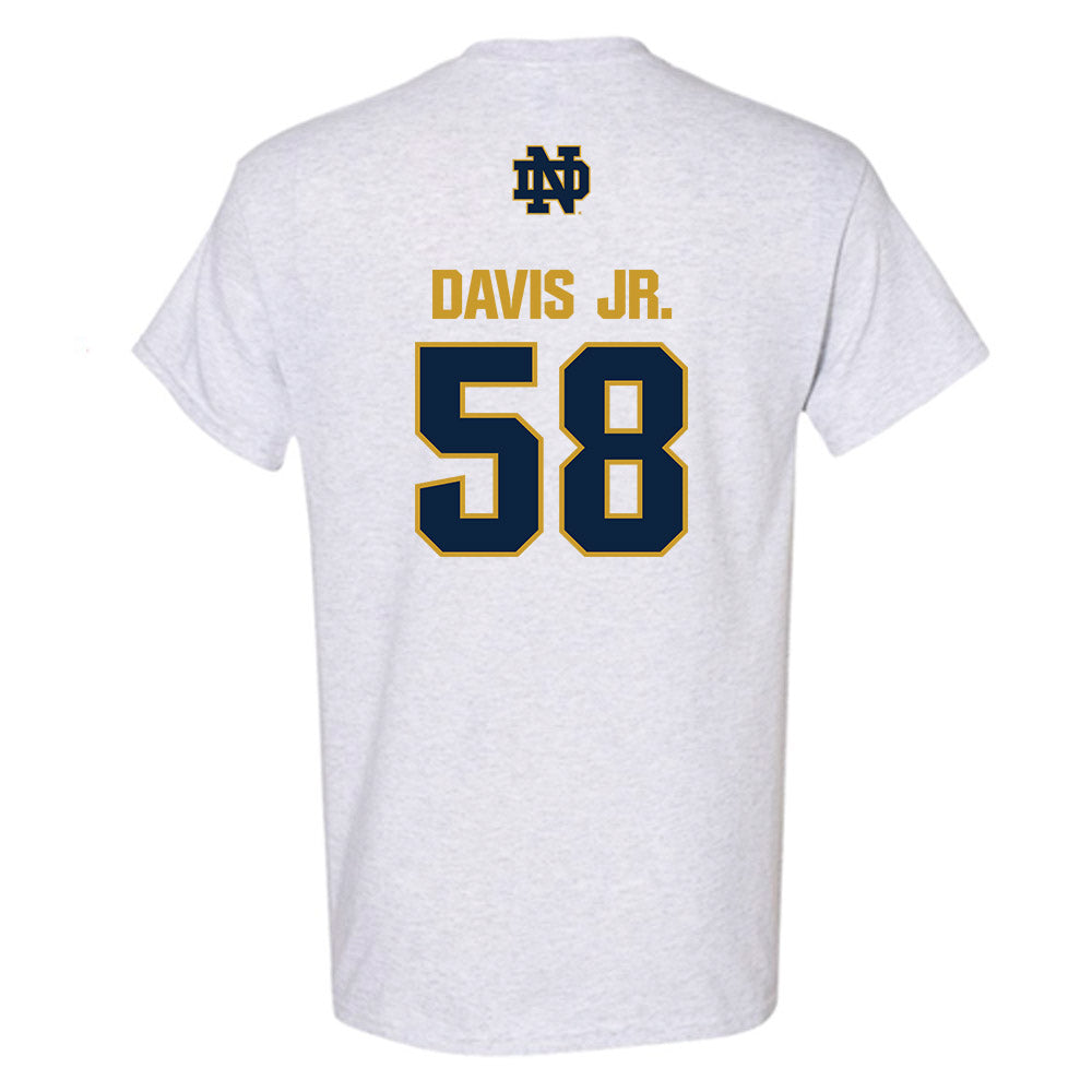 Notre Dame - NCAA Football : Thomas Davis Jr. - Classic Fashion Shersey T-Shirt-1