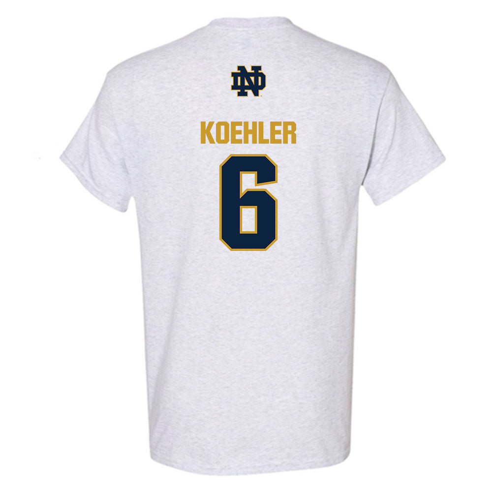 Notre Dame - NCAA Men's Basketball : Brady Koehler - Classic Fashion Shersey T-Shirt-1