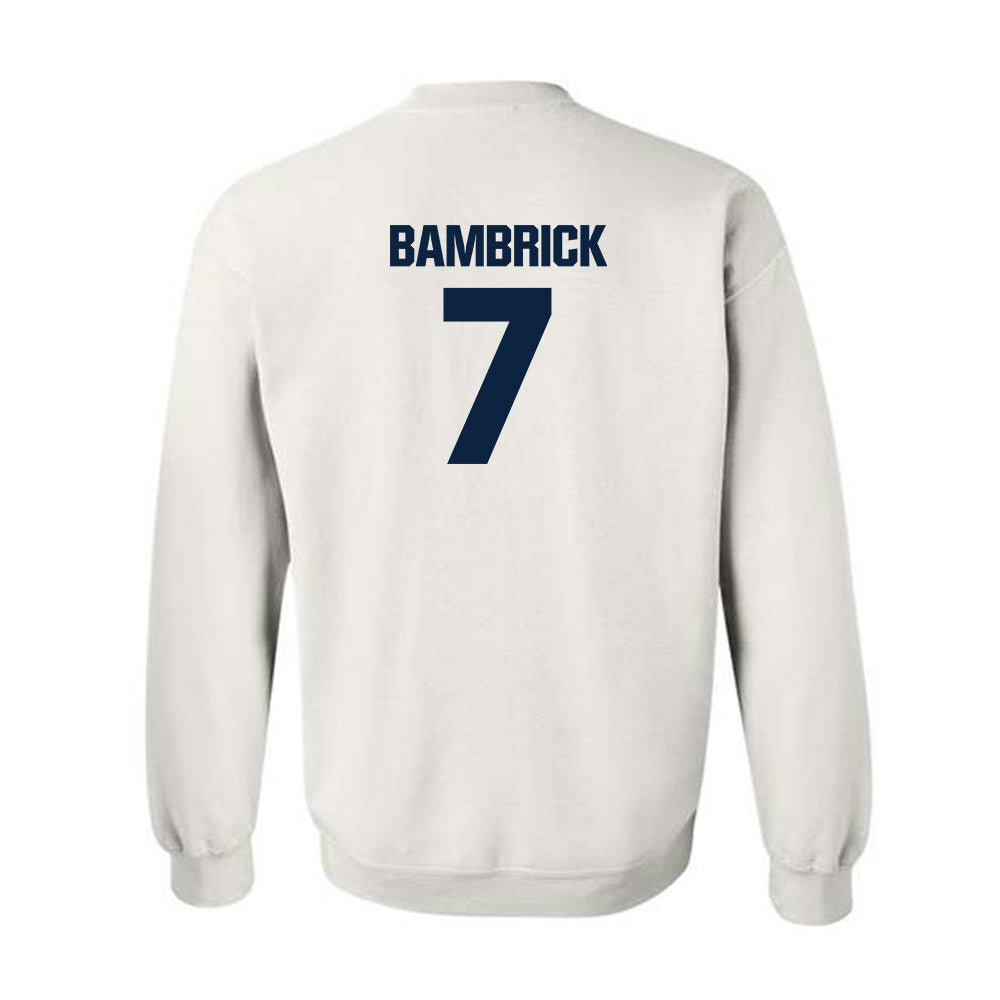 Notre Dame - NCAA Men's Lacrosse : Joey Bambrick - Classic Fashion Shersey Crewneck Sweatshirt-1