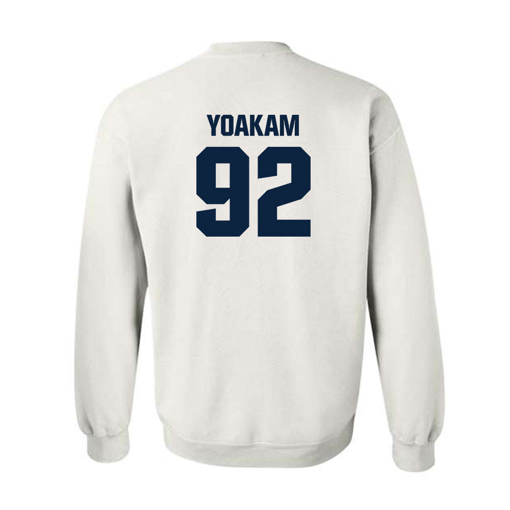 Notre Dame - NCAA Football : Zachary Yoakam - Classic Fashion Shersey Crewneck Sweatshirt-1