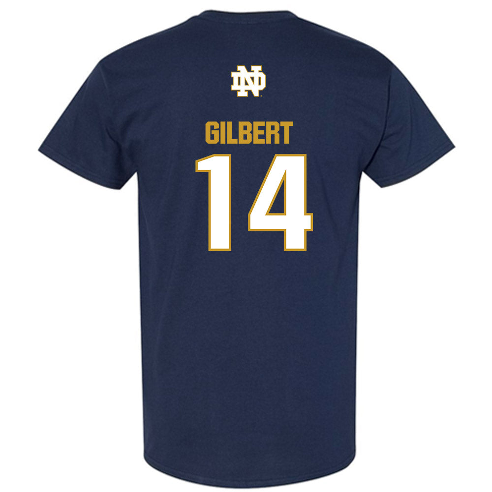 Notre Dame - NCAA Football : Micah Gilbert - Classic Fashion Shersey T-Shirt-1