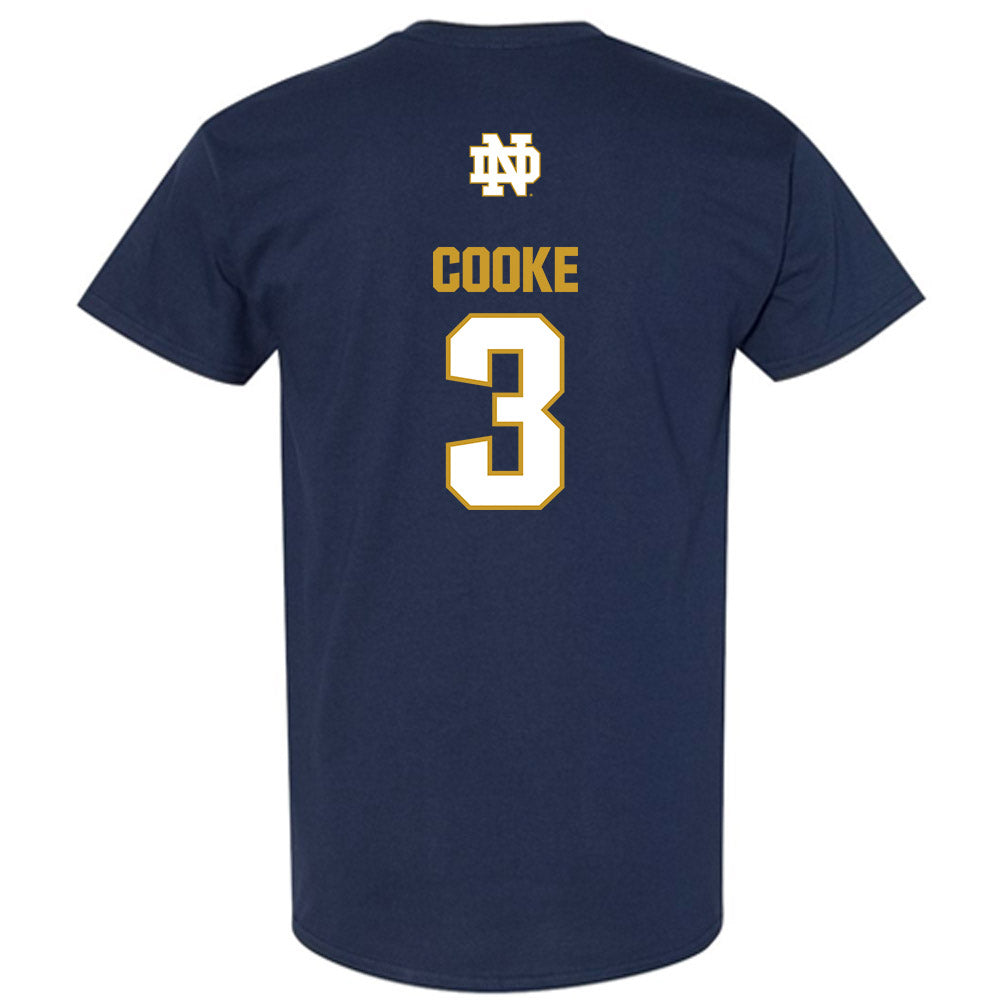 Notre Dame - NCAA Men's Lacrosse : Declan Cooke - Classic Fashion Shersey T-Shirt-1