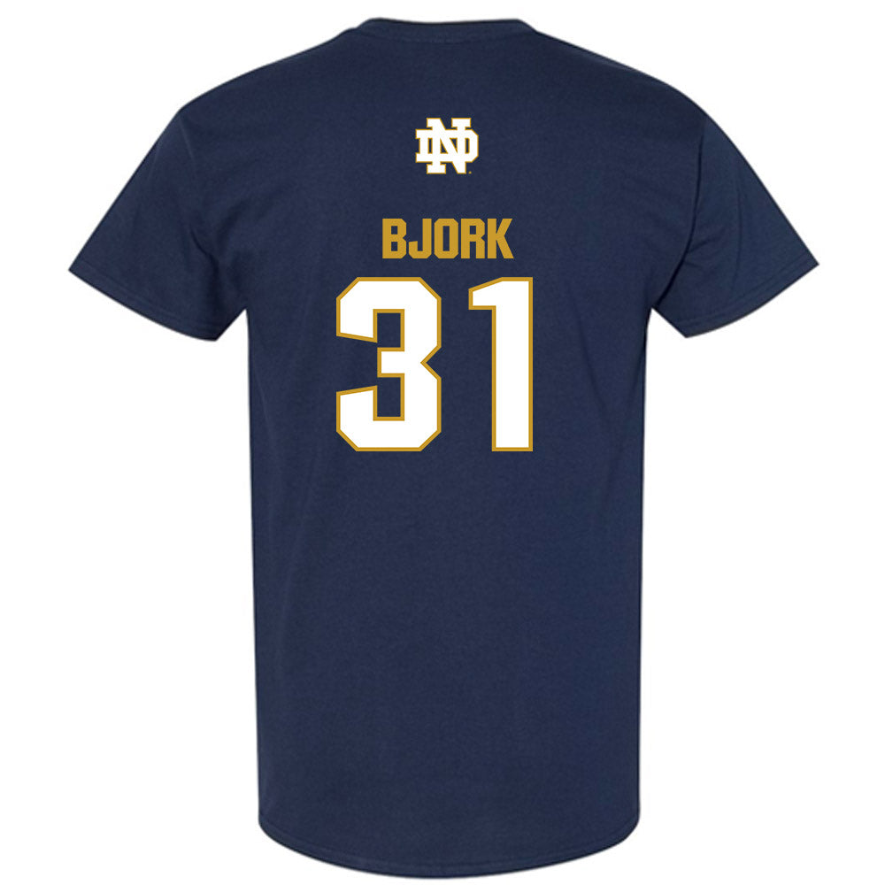 Notre Dame - NCAA Women's Volleyball : Anna Bjork - Classic Fashion Shersey T-Shirt