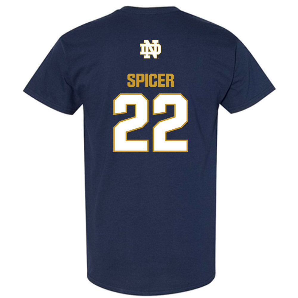 Notre Dame - NCAA Men's Soccer : Nolan Spicer - Classic Fashion Shersey T-Shirt-1