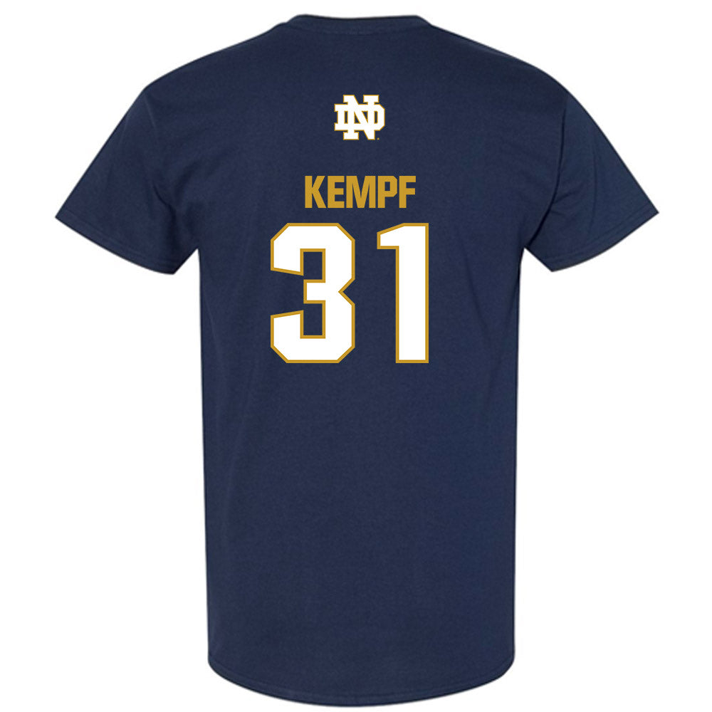 Notre Dame - NCAA Men's Ice Hockey : Nicholas Kempf - Classic Fashion Shersey T-Shirt