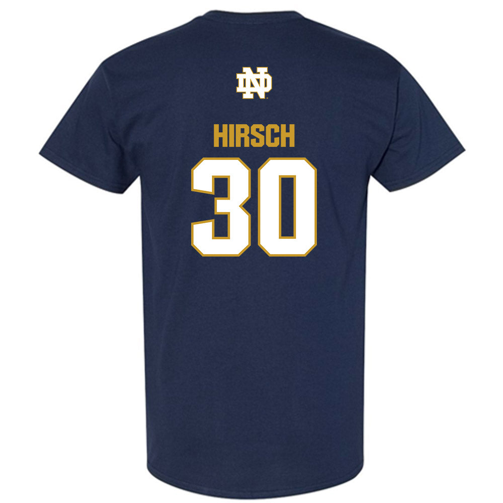 Notre Dame - NCAA Baseball : Xavier Hirsch - Classic Fashion Shersey T-Shirt-1