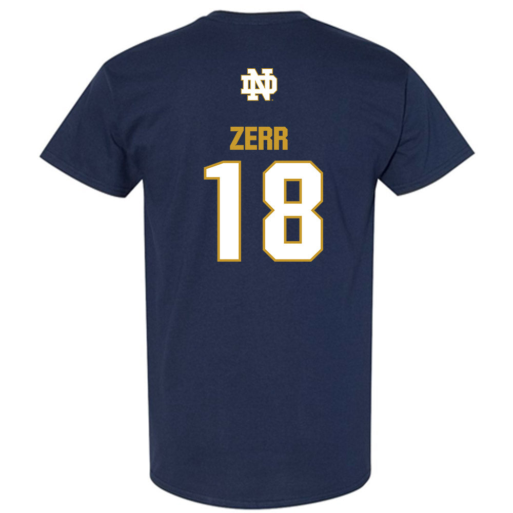 Notre Dame - NCAA Baseball : Aiden Zerr - Classic Fashion Shersey T-Shirt-1
