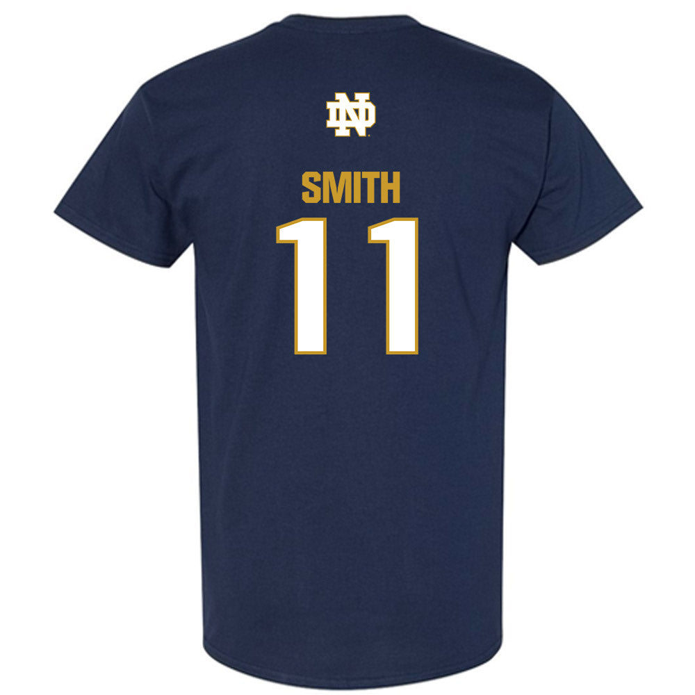 Notre Dame - NCAA Women's Basketball : Jordyn Smith - Classic Fashion Shersey T-Shirt-1
