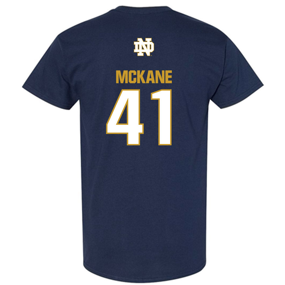 Notre Dame - NCAA Men's Lacrosse : Matthew McKane - Classic Fashion Shersey T-Shirt-1