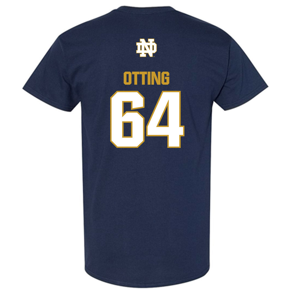 Notre Dame - NCAA Football : Joe Otting - Classic Fashion Shersey T-Shirt-1