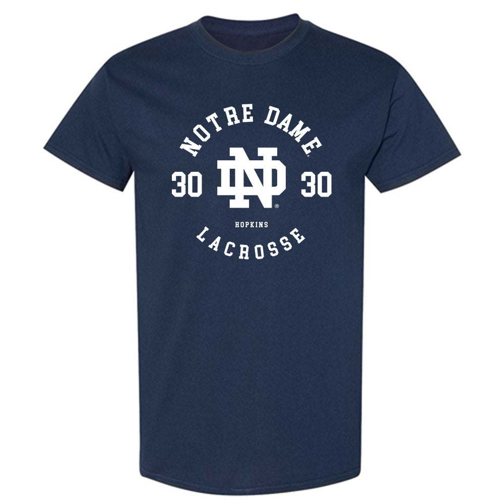 Notre Dame - NCAA Women's Lacrosse : Brooke Hopkins - Classic Fashion Shersey T-Shirt-0