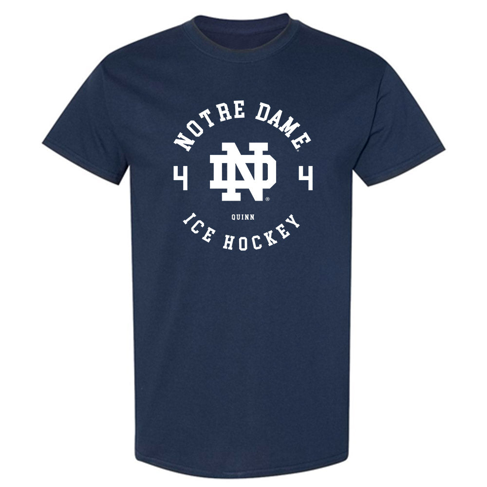 Notre Dame - NCAA Men's Ice Hockey : Michael Quinn - Classic Fashion Shersey T-Shirt-0