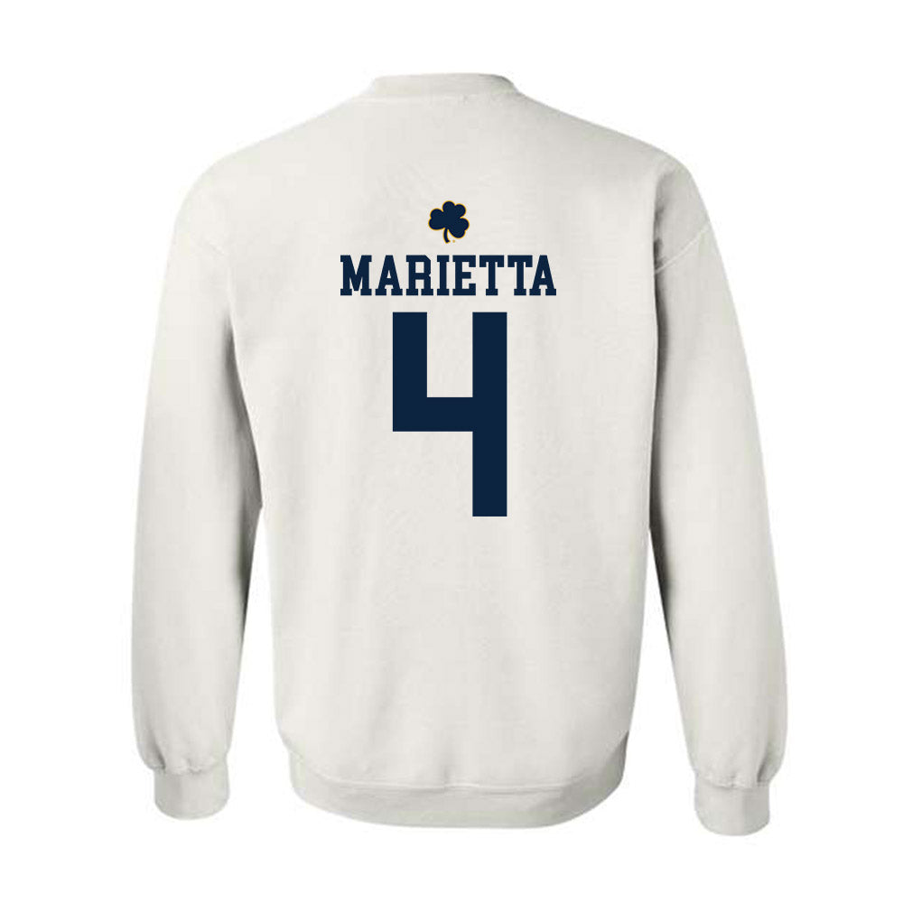 Notre Dame - NCAA Softball : Ashley Marietta - Classic Shersey Crewneck Sweatshirt-1