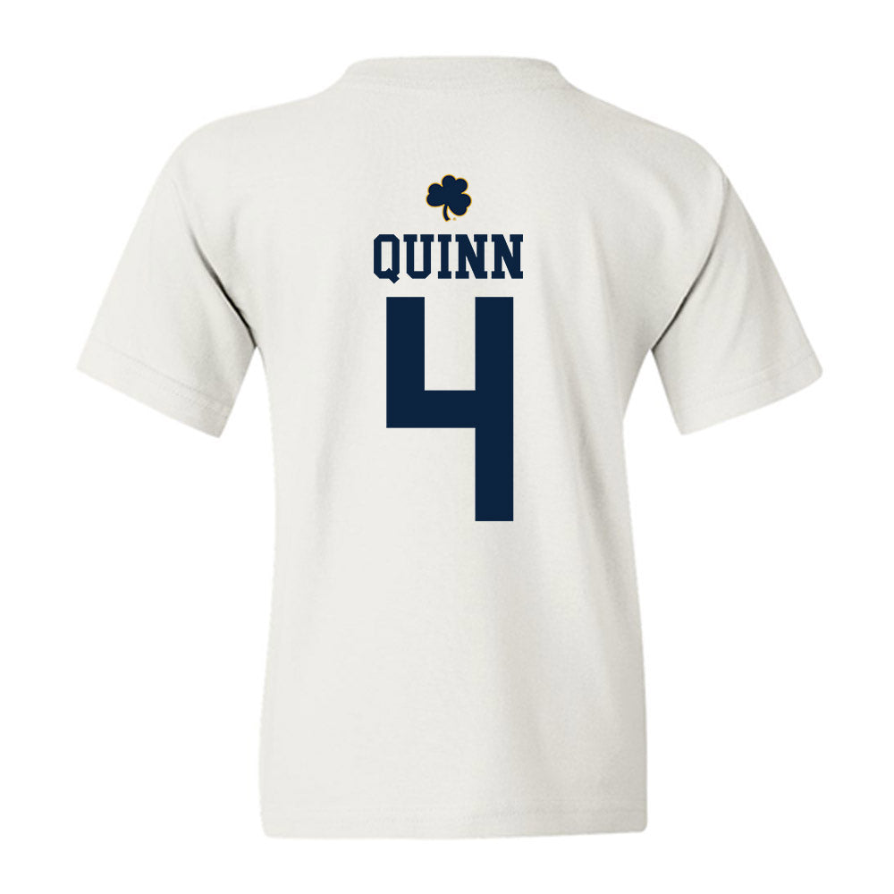 Notre Dame - NCAA Men's Ice Hockey : Michael Quinn - Classic Shersey Youth T-Shirt-1
