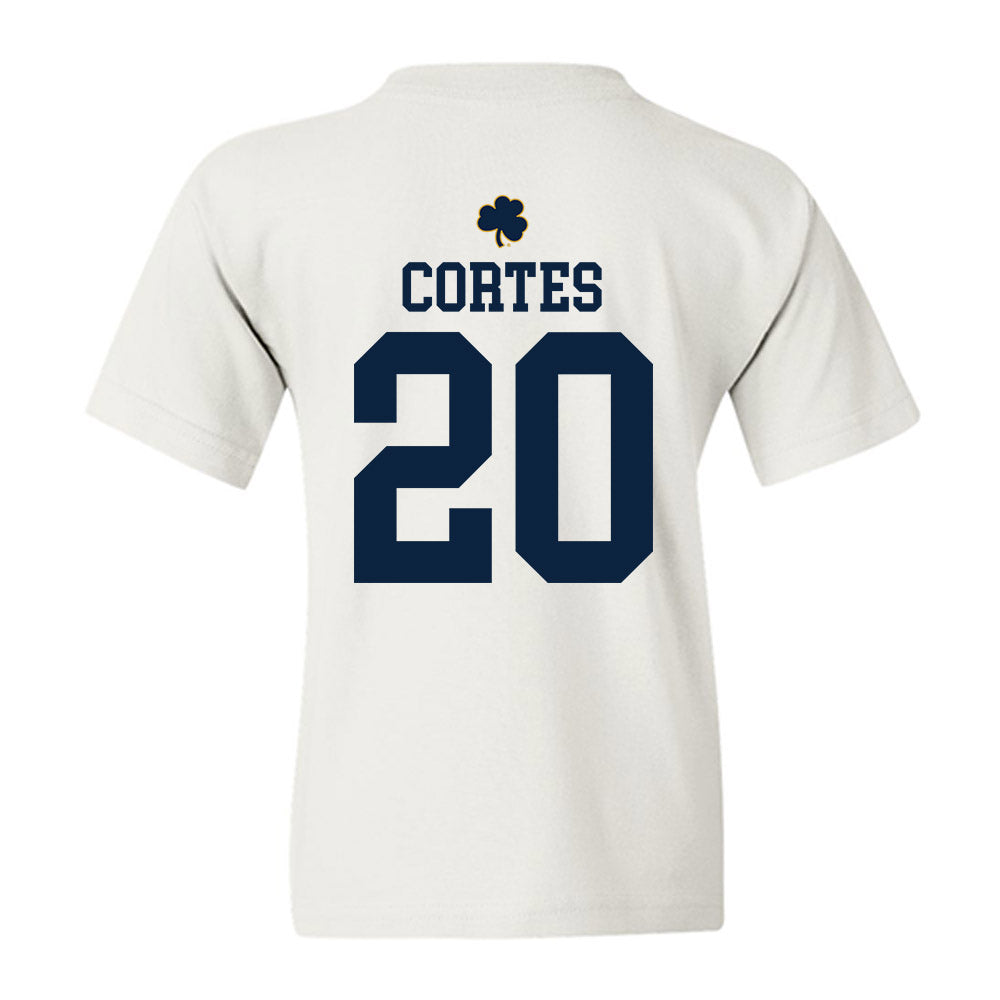 Notre Dame - NCAA Softball : Kaia Cortes - Classic Shersey Youth T-Shirt-1