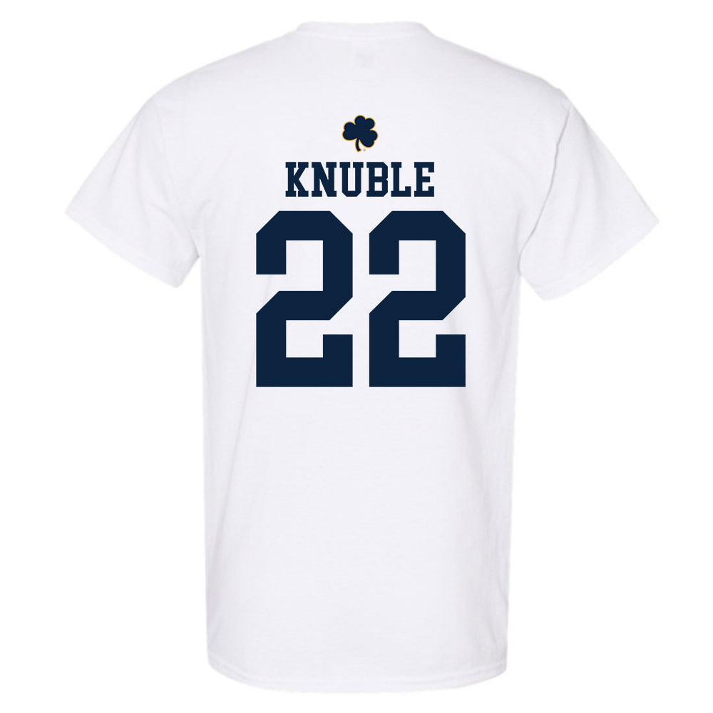 Notre Dame - NCAA Men's Ice Hockey : Cole Knuble - Classic Shersey T-Shirt