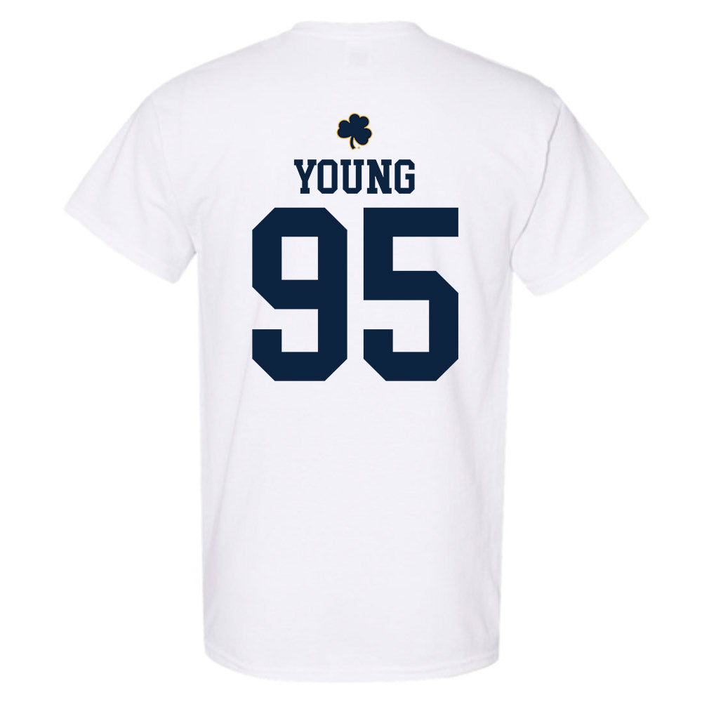 Notre Dame - NCAA Football : Bryce Young - Classic Shersey T-Shirt-1