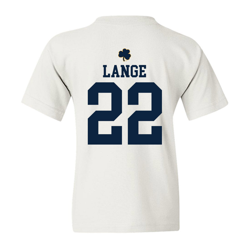 Notre Dame - NCAA Women's Volleyball : Ava Lange - Classic Shersey Youth T-Shirt-1