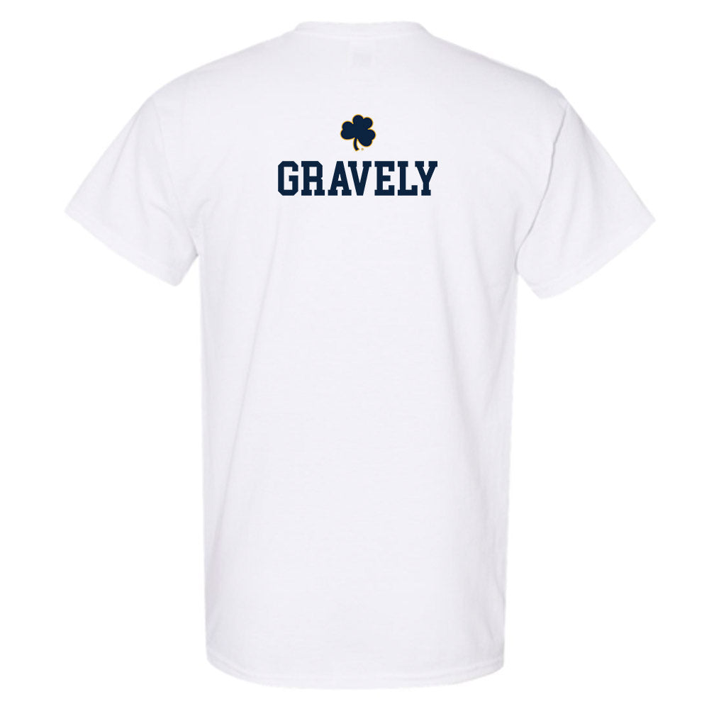 Notre Dame - NCAA Baseball : Warren Gravely - Classic Shersey T-Shirt-1