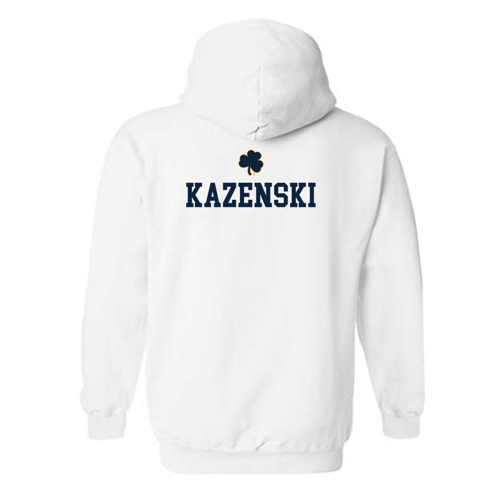 Notre Dame - NCAA Cheerleading : Kylee Kazenski - Classic Shersey Hooded Sweatshirt