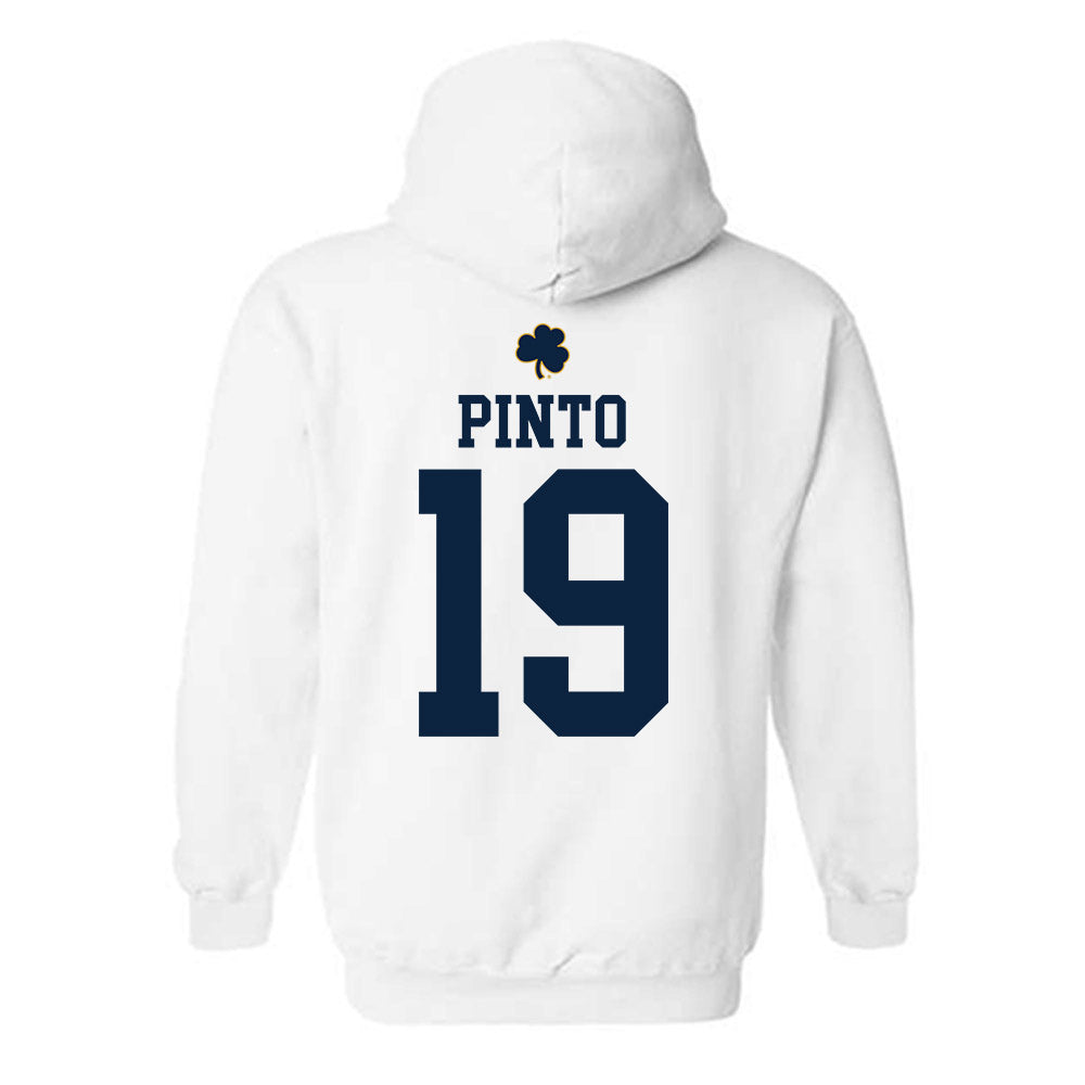 Notre Dame - NCAA Women's Soccer : Ally Pinto - Classic Shersey Hooded Sweatshirt-1