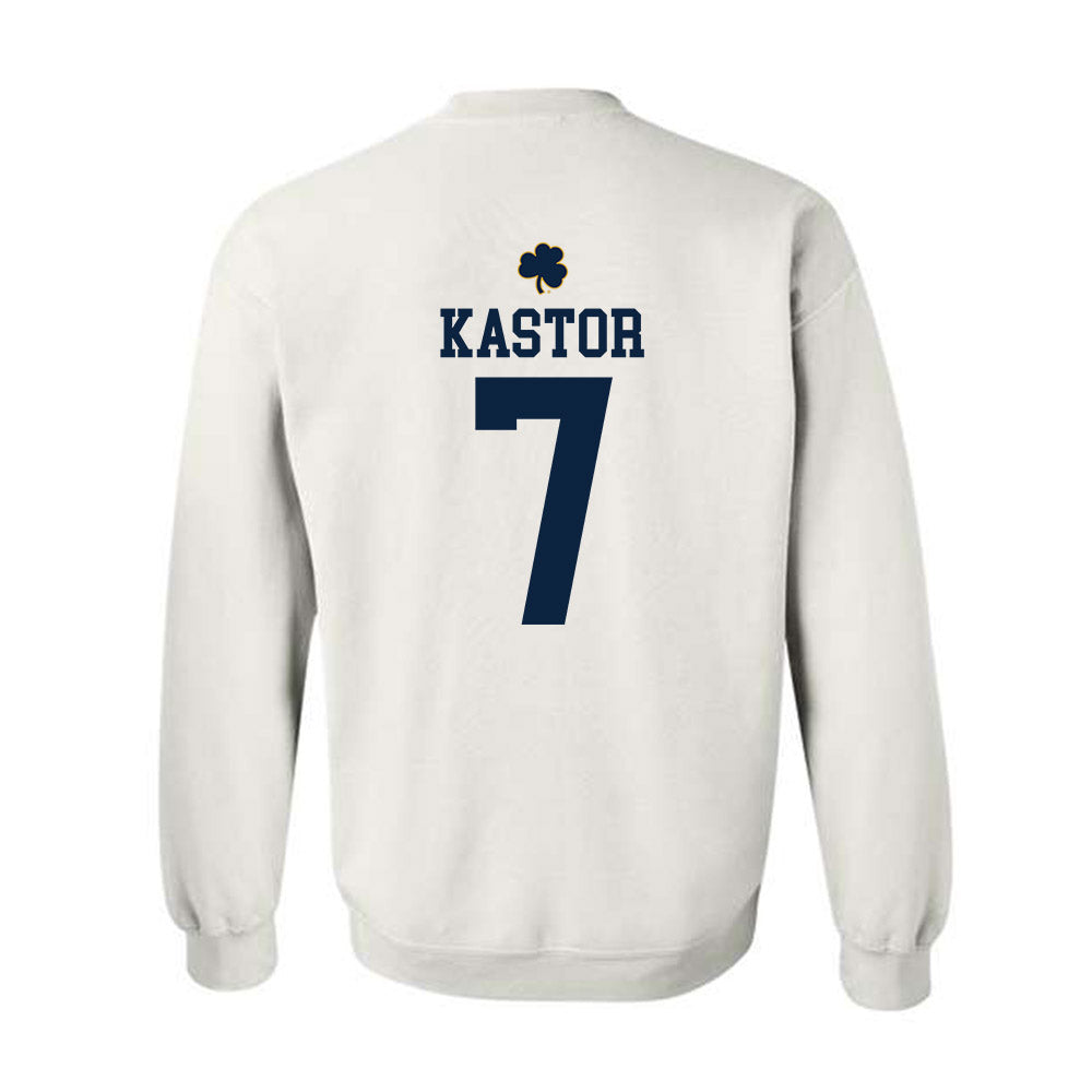 Notre Dame - NCAA Softball : Micaela Kastor - Classic Shersey Crewneck Sweatshirt-1