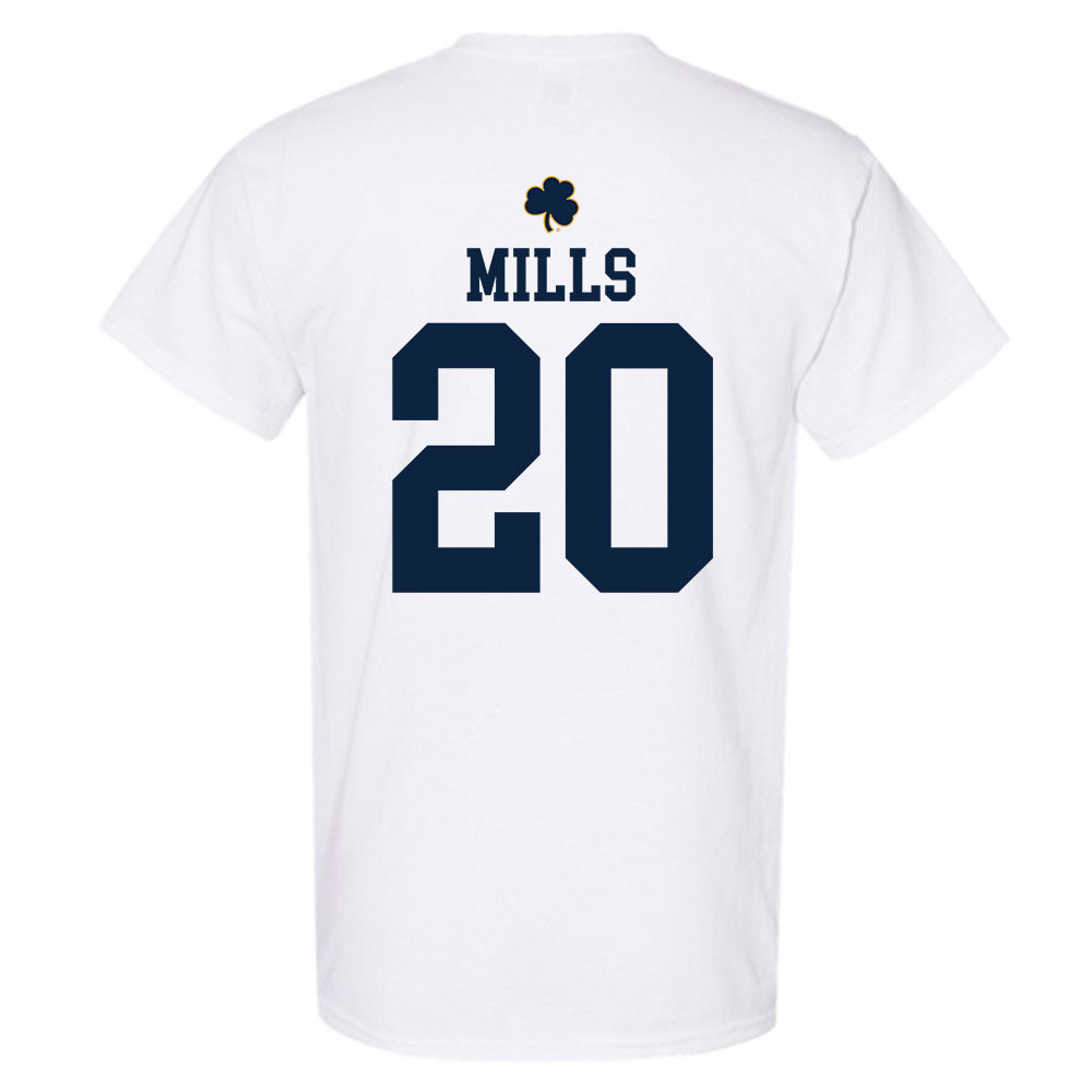 Notre Dame - NCAA Women's Soccer : Abby Mills - Classic Shersey T-Shirt