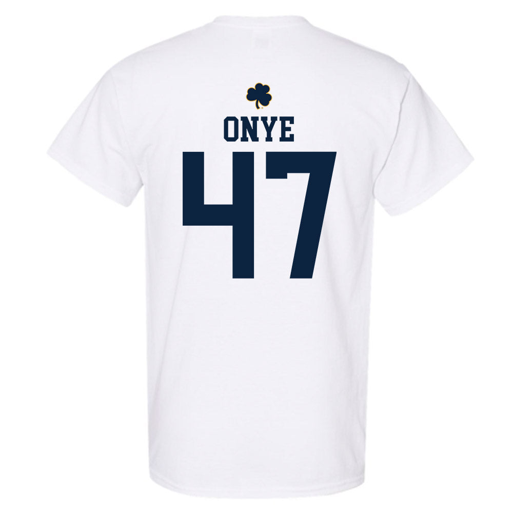 Notre Dame - NCAA Football : Jason Onye - Classic Shersey T-Shirt-1