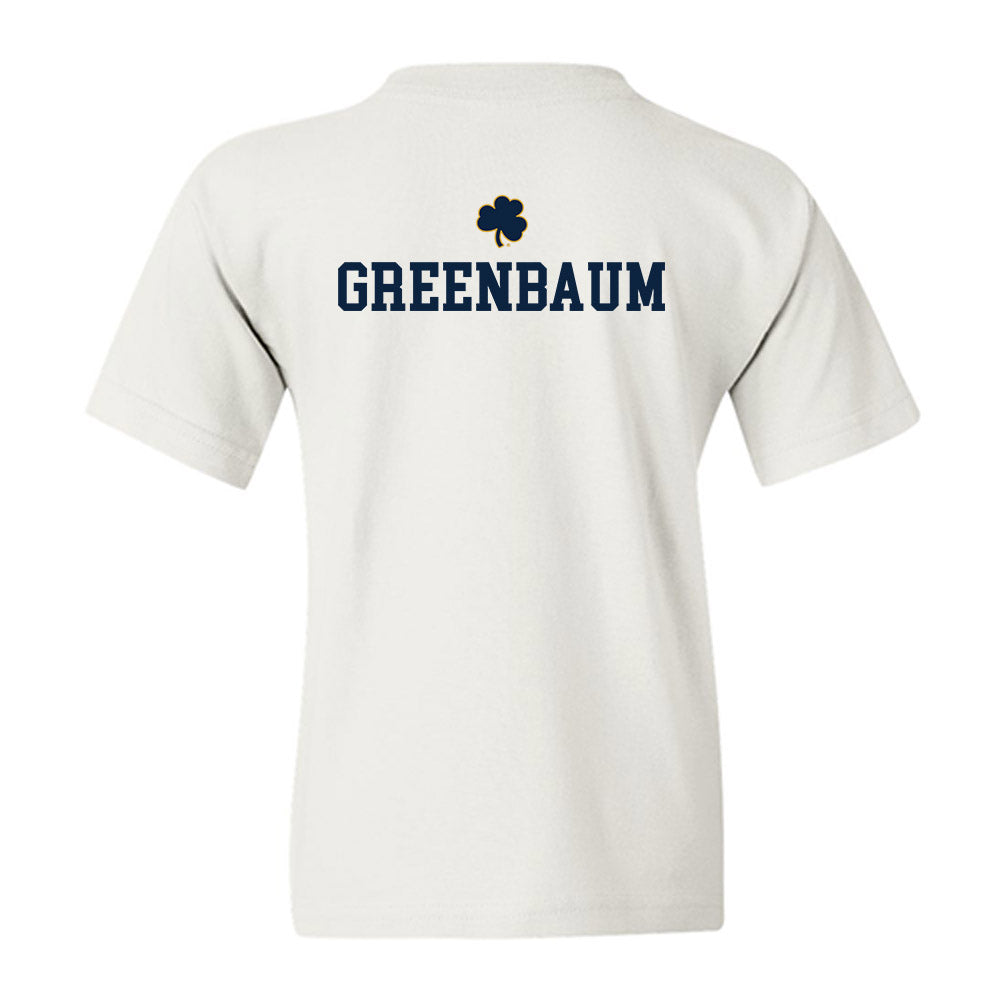 Notre Dame - NCAA Men's Fencing : Ian Greenbaum - Classic Shersey Youth T-Shirt-1