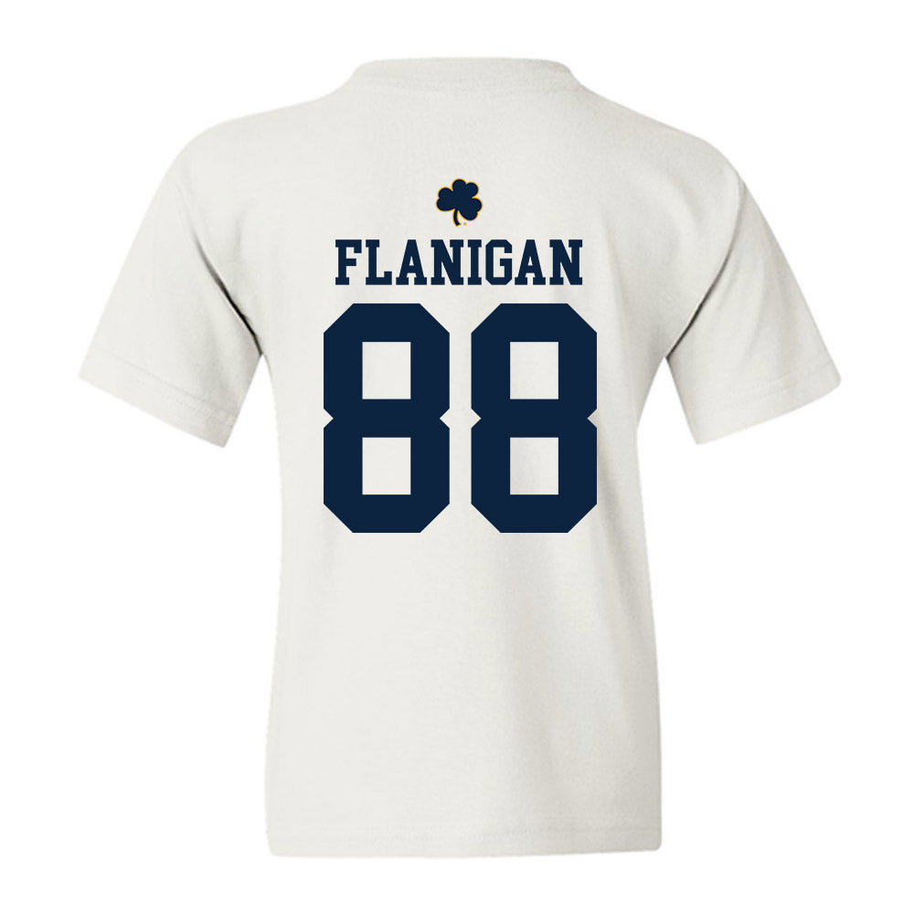 Notre Dame - NCAA Football : James Flanigan - Classic Shersey Youth T-Shirt-1