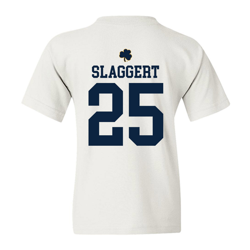 Notre Dame - NCAA Men's Ice Hockey : Carter Slaggert - Classic Shersey Youth T-Shirt-1