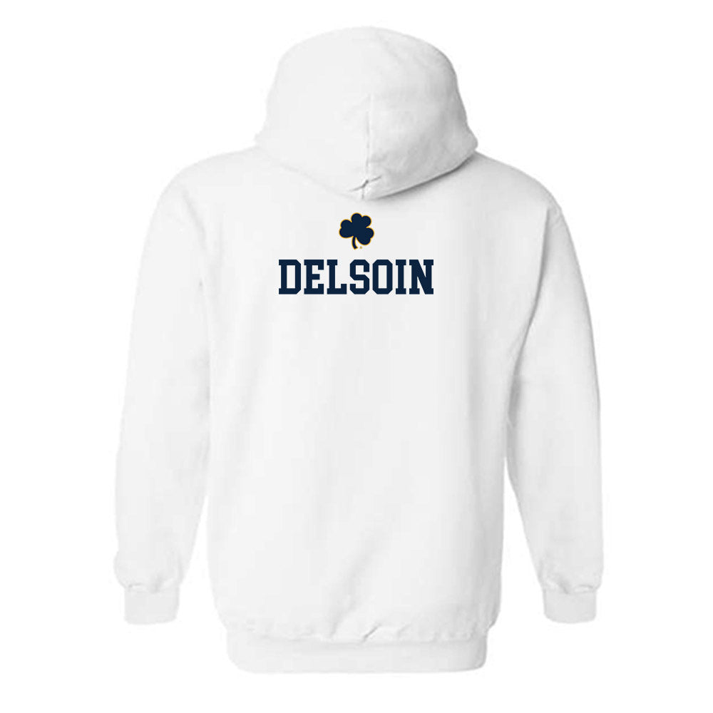 Notre Dame - NCAA Women's Fencing : Chelsea Delsoin - Classic Shersey Hooded Sweatshirt